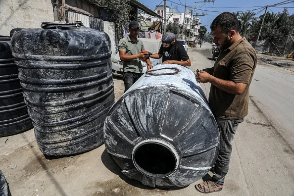 ترميم خزانات المياه