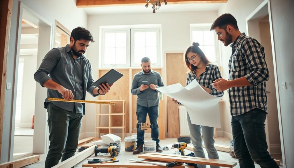خدمات تجديد المنازل والمنشآت