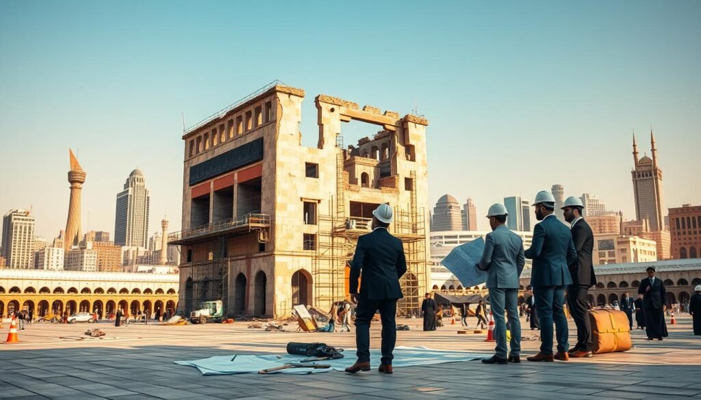 معاينة ترميم مكة